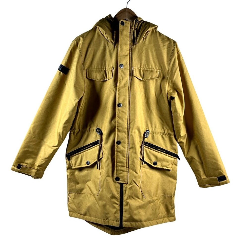 Reserved Eco Aware - Youth Raincoat (Parka) - Size 16(US Youth XL Large) - Beige